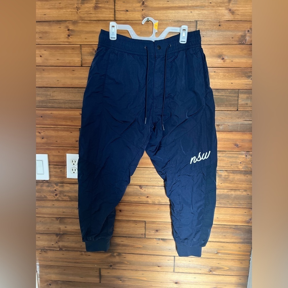Nike NSW Mens Woven Joggers (Obsidian) size medium dark blue - Picture 3 of 7